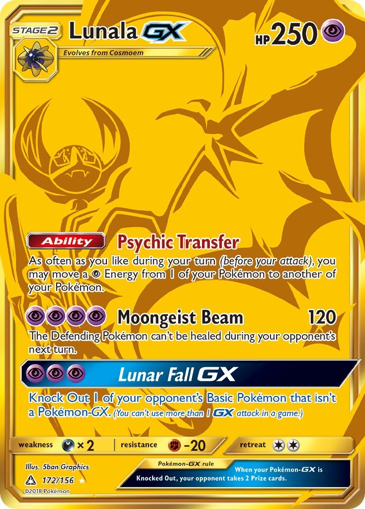 Lunala GX 172/156