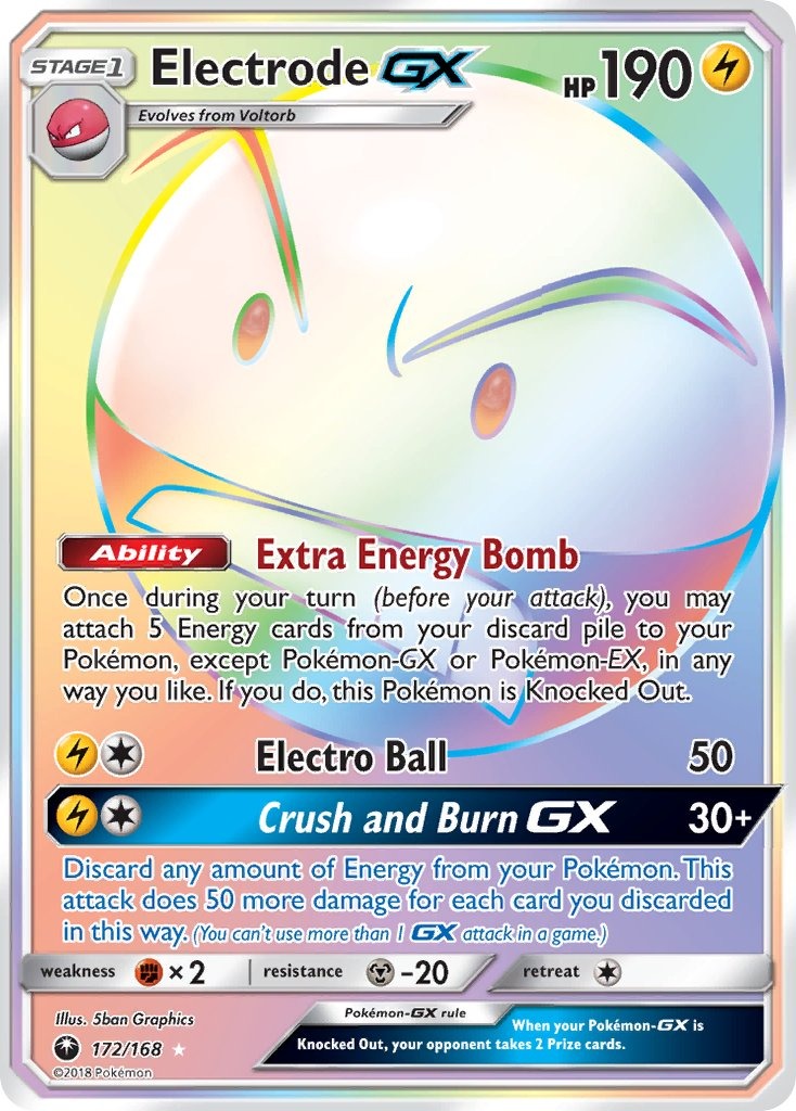 Electrode GX 172/168
