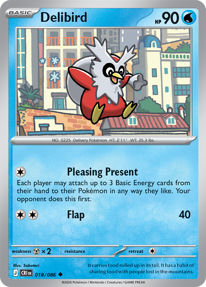 Delibird 018/086
