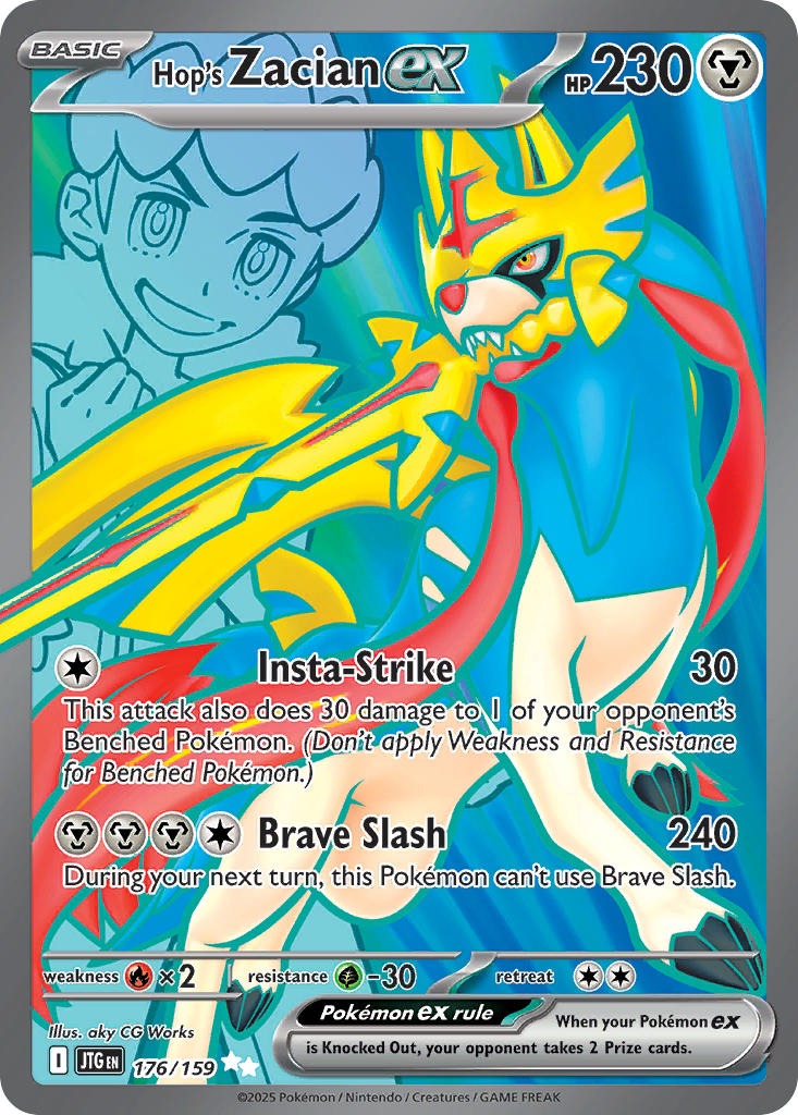 Hop’s Zacian ex 176/159