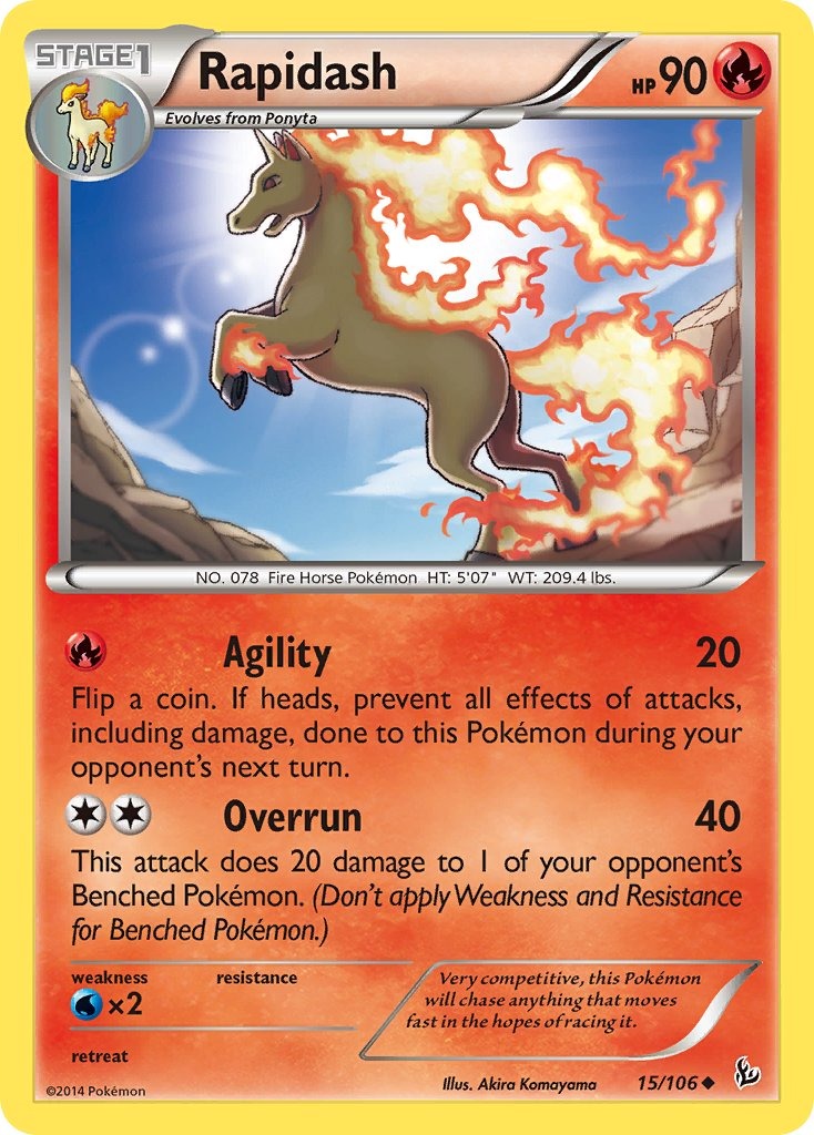 Rapidash 15/106