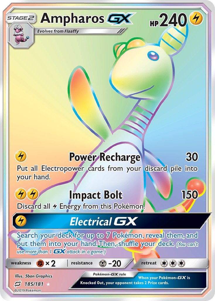Ampharos GX 185/181