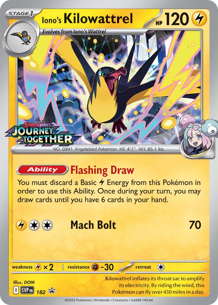 Iono's Kilowattrel 182