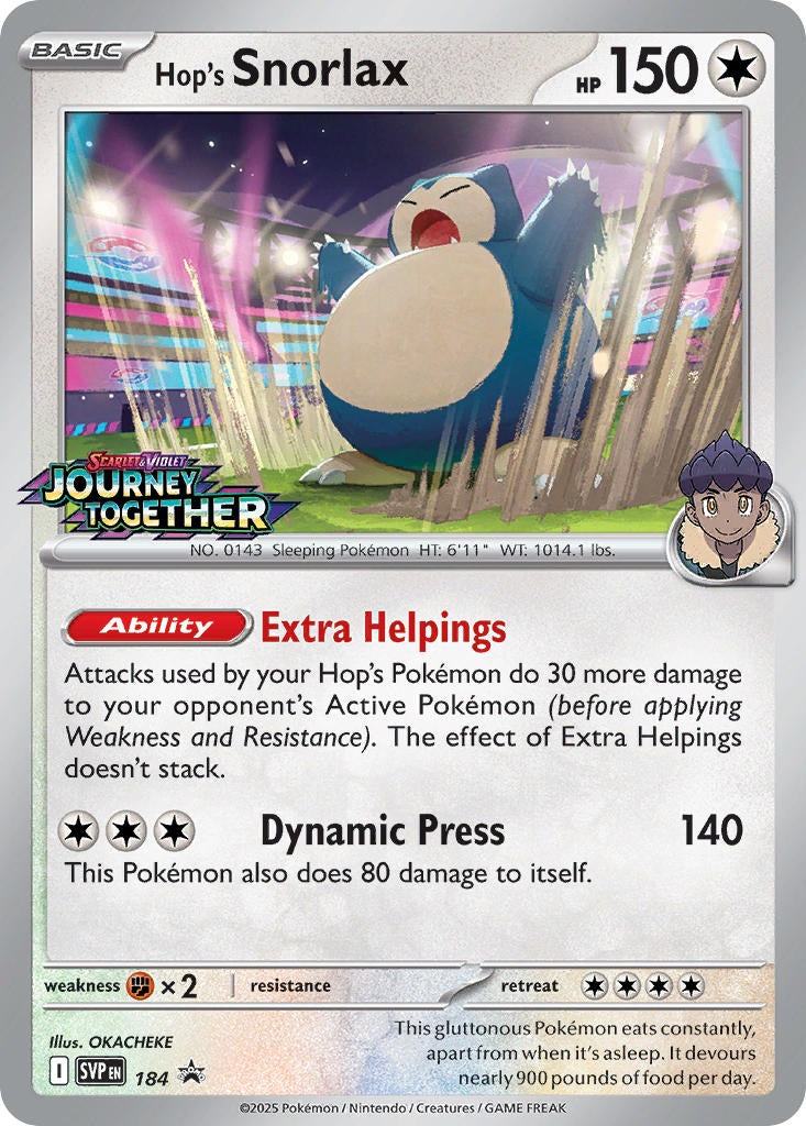 Hop's Snorlax 184