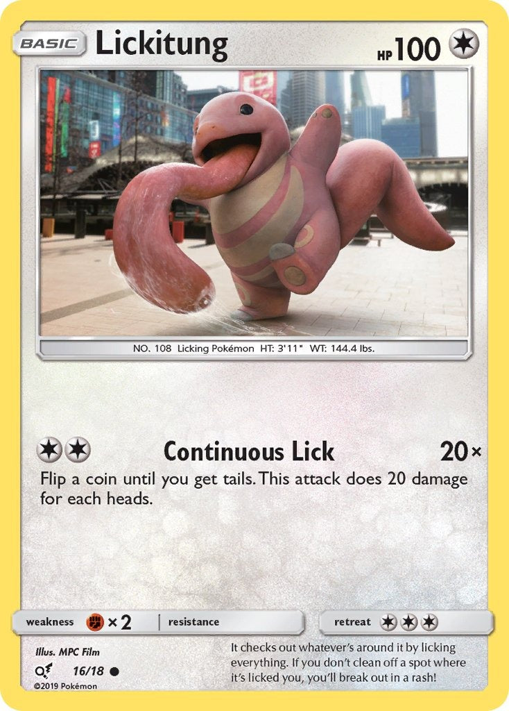 Lickitung 016/018