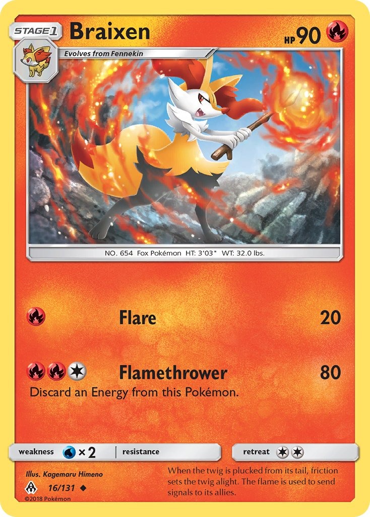 Braixen 016/131
