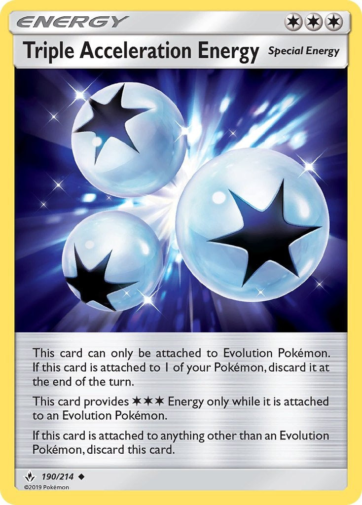 Triple Acceleration Energy 190/214