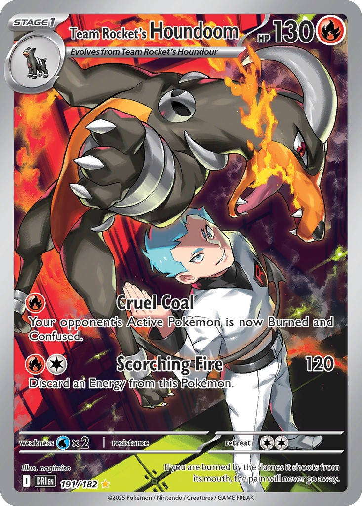 Team Rocket’s Houndoom 191/182