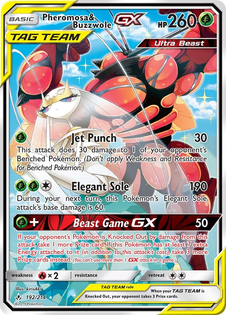 Pheromosa & Buzzwole GX 192/214