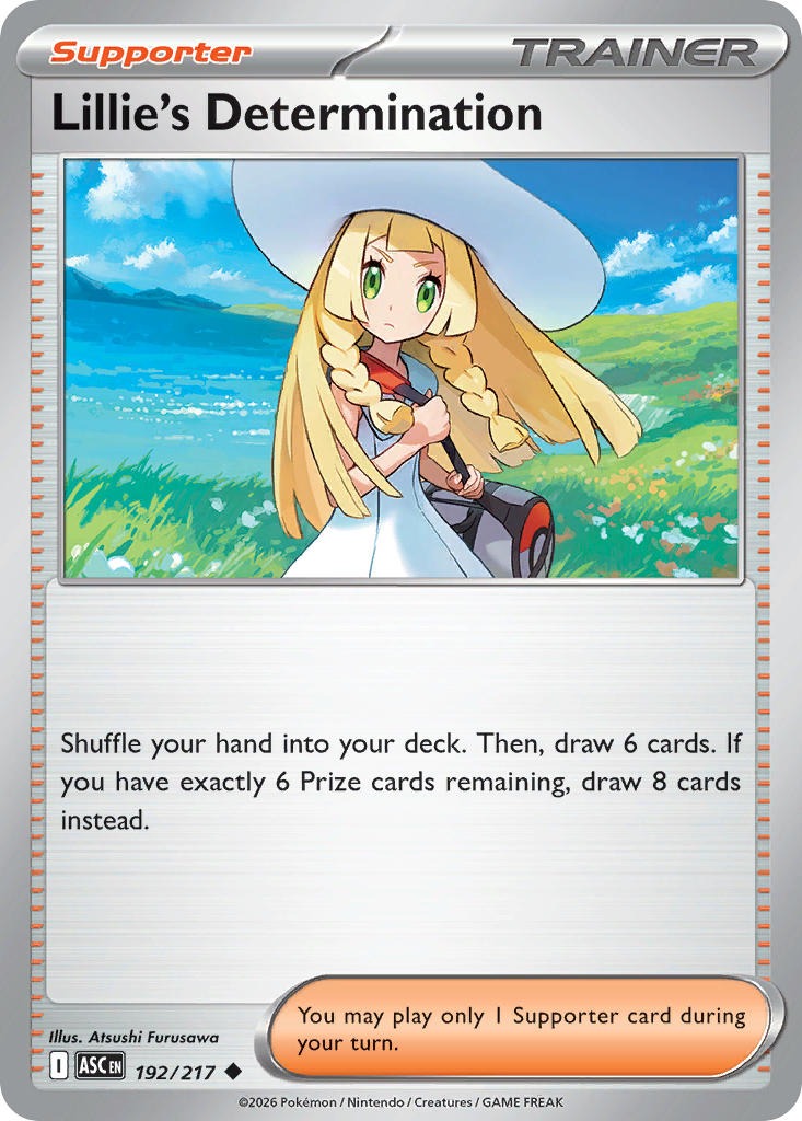 Lillie’s Determination 192/217