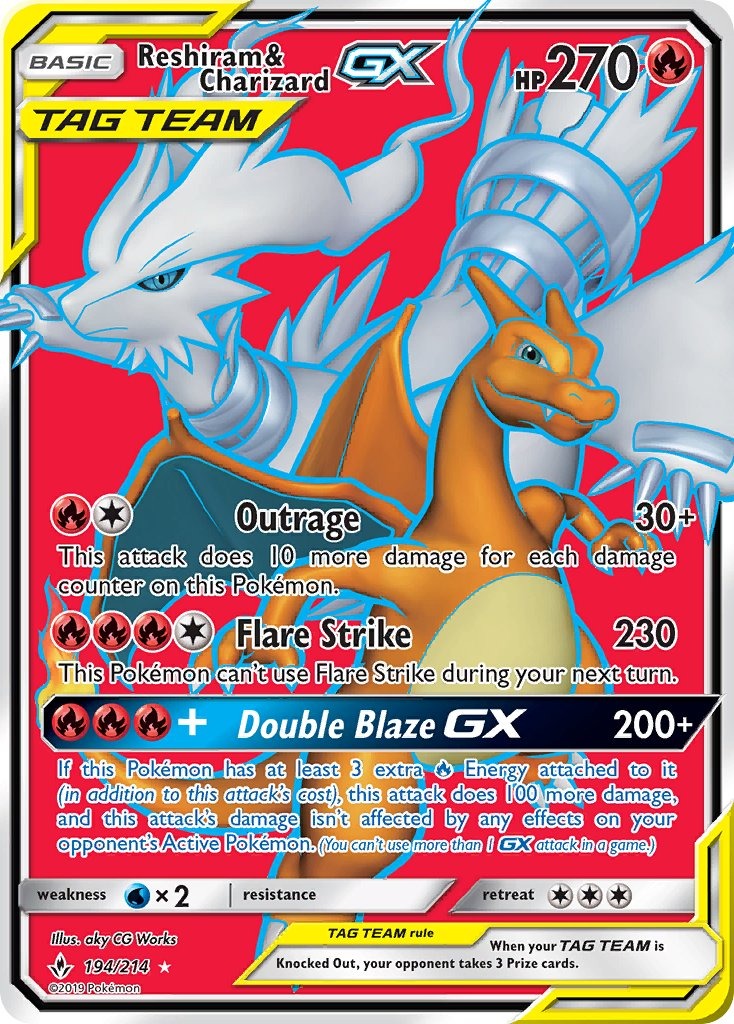 Reshiram & Charizard 194/214