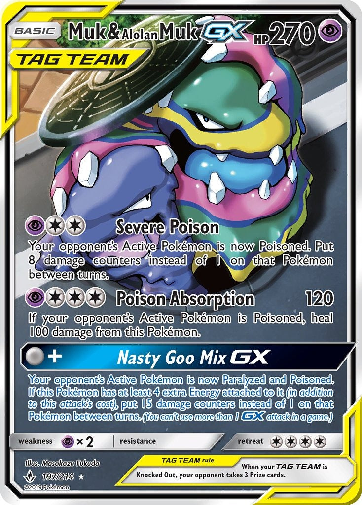 Muk & Alolan Muk GX 197/214