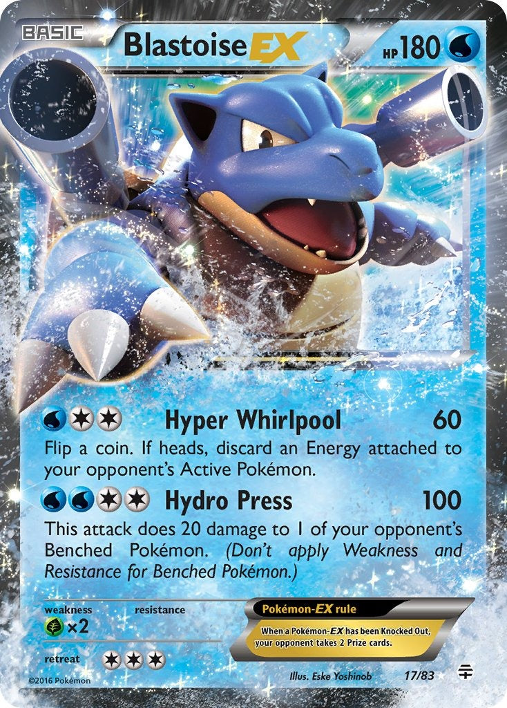 Blastoise EX 17/83