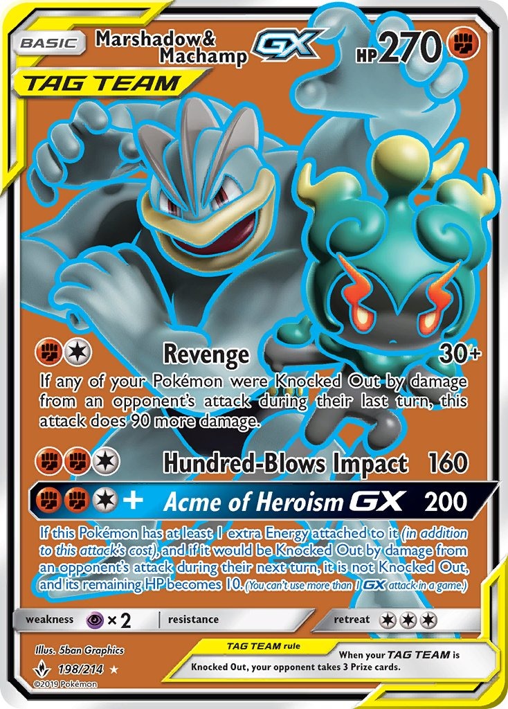 Marshadow & Machamp GX 198/214