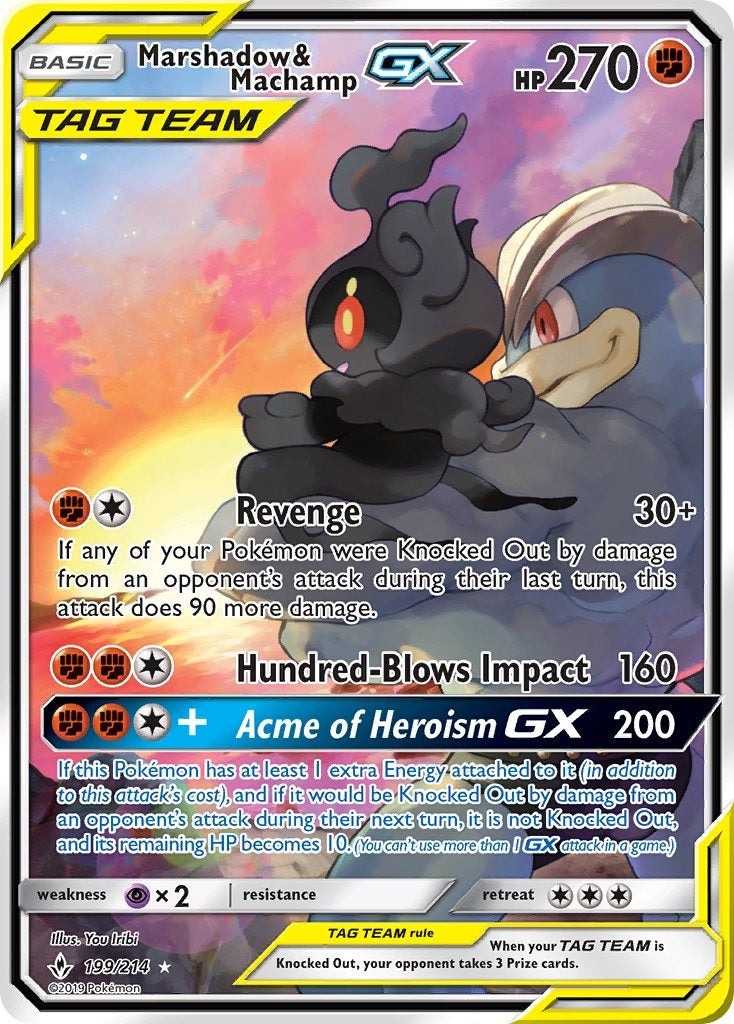 Marshadow & Machamp GX 199/214