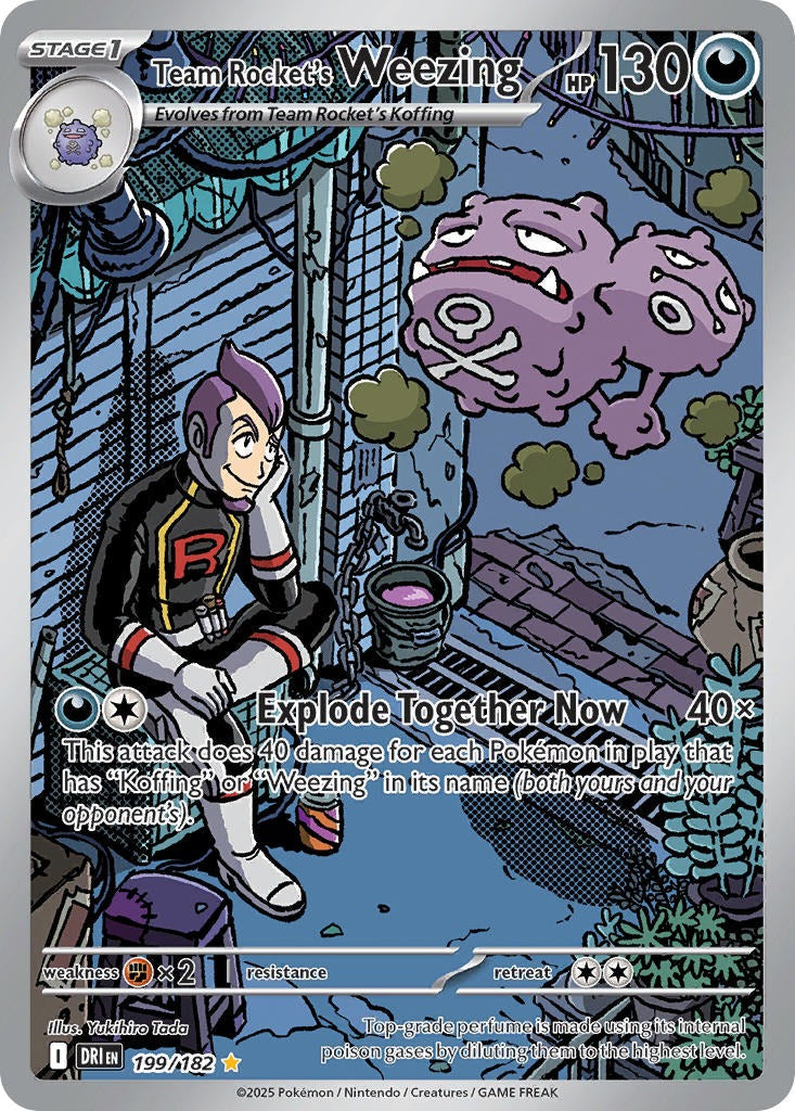 Team Rocket’s Weezing 199/182