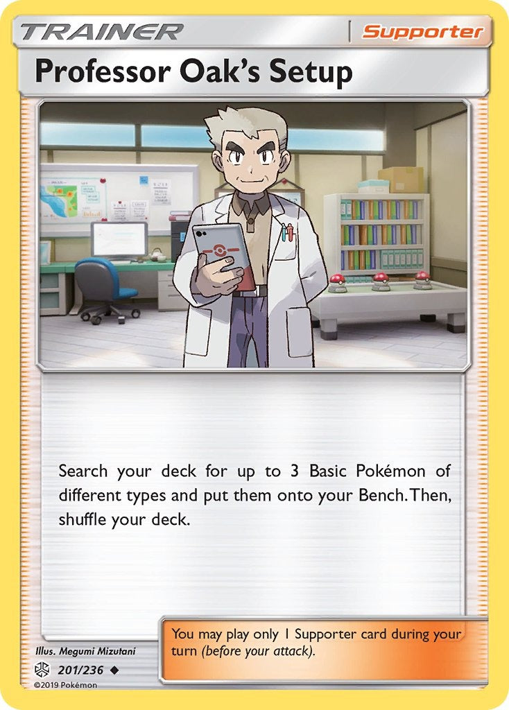 Professor Oak’s Setup 201/236