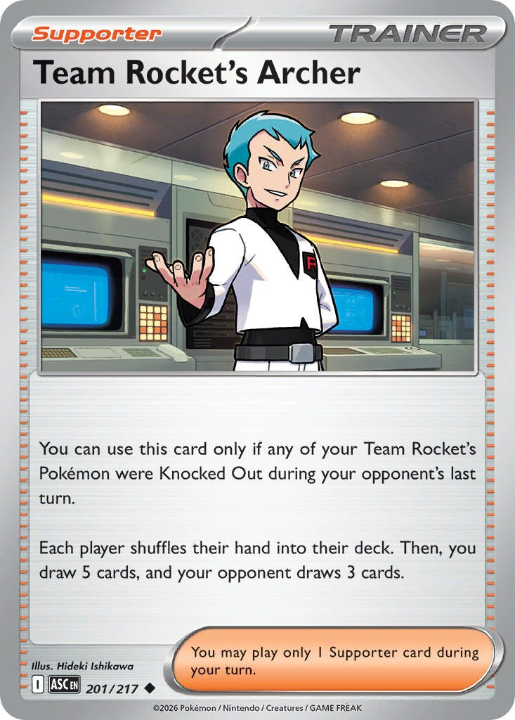 Team Rocket’s Archer 201/217