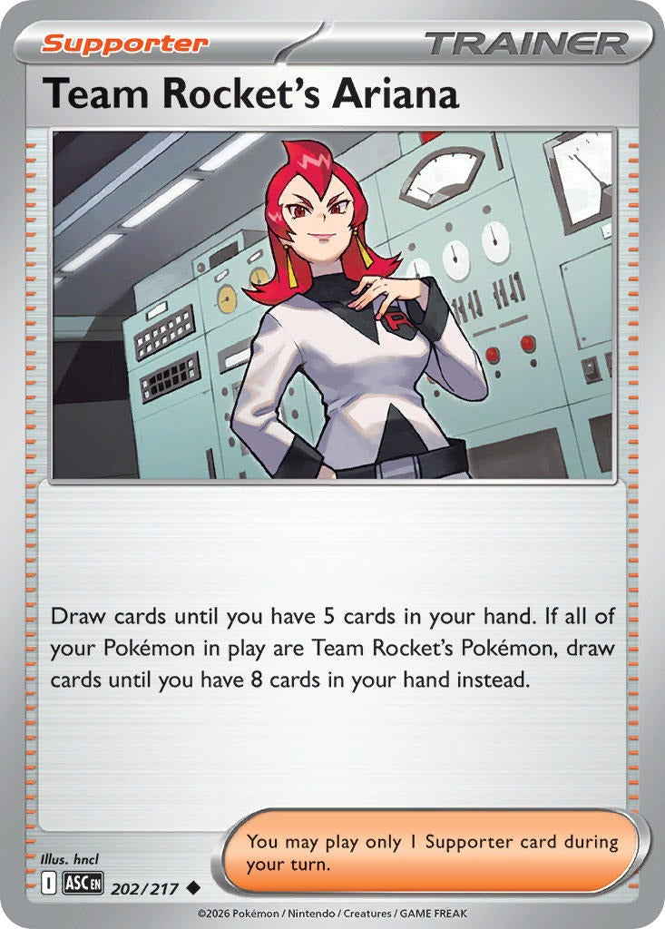 Team Rocket’s Ariana 202/217