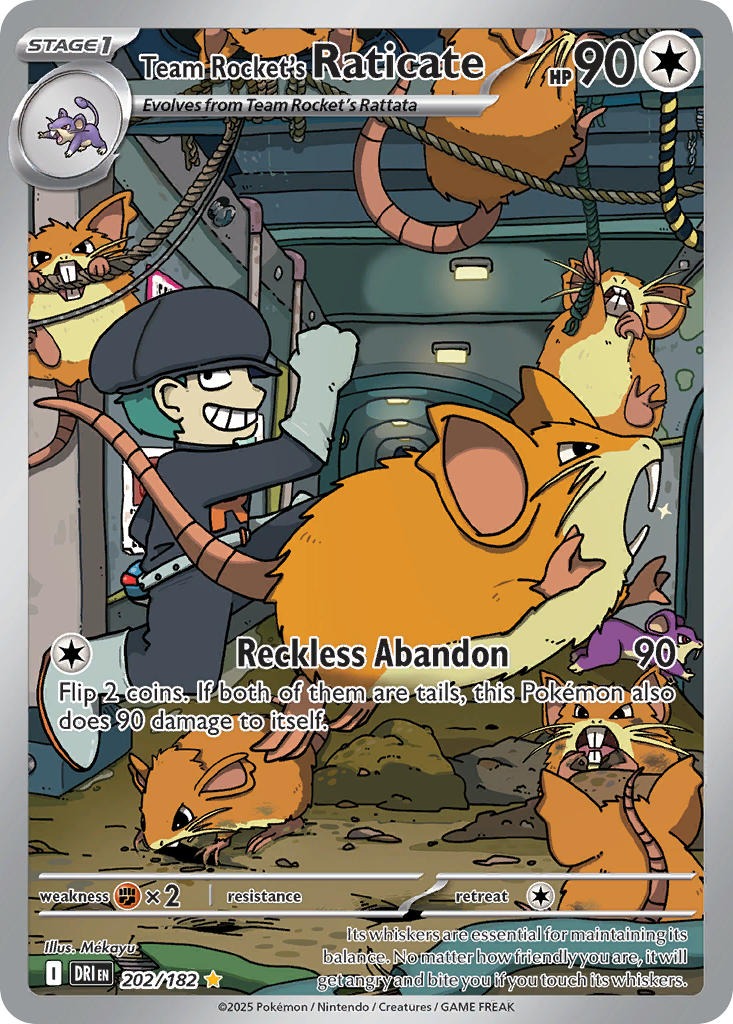 Team Rocket’s Raticate 202/182