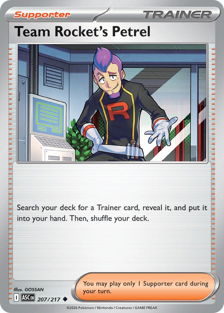 Team Rocket’s Petrel 207/217