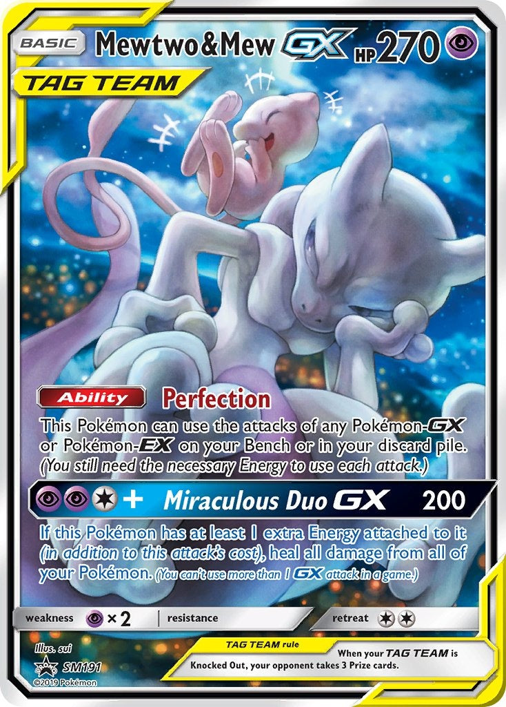 Mewtwo & MewTag Team GX SM191