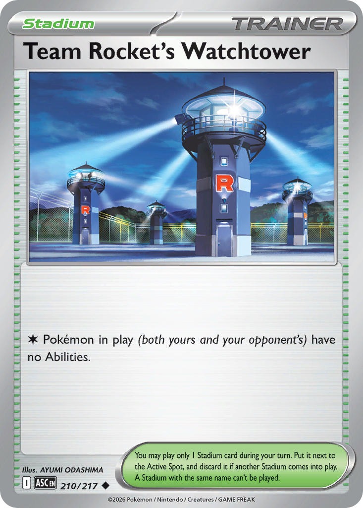 Team Rocket’s Watchtower 210/217