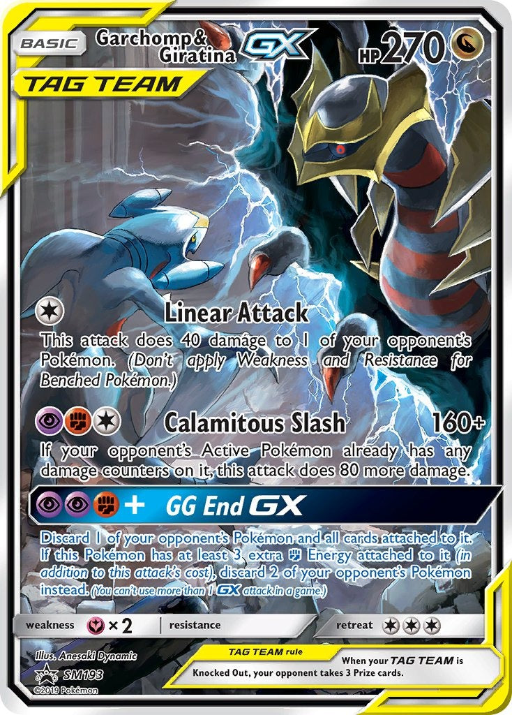 Garchomp & GiratinaTag Team GX SM193