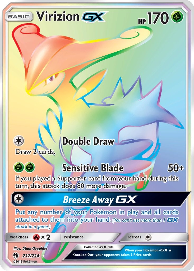 Virizion GX 217/214