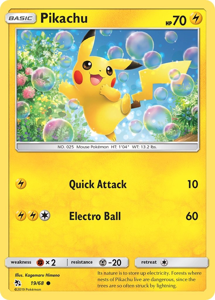 Pikachu 019/068