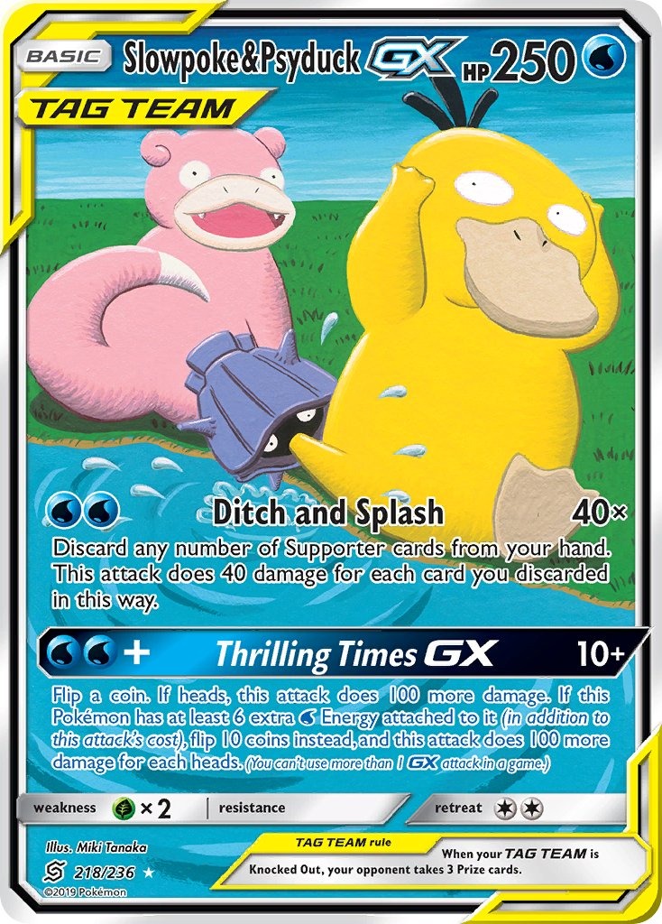 Slowpoke & Psyduck GX 218/236