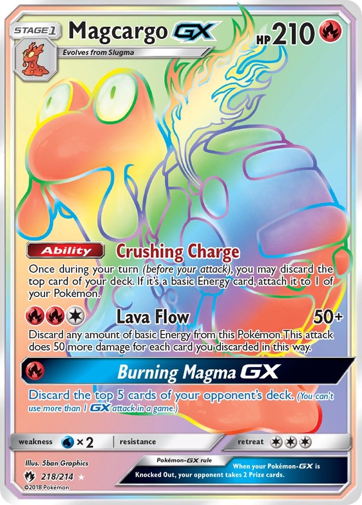 Magcargo GX 218/214