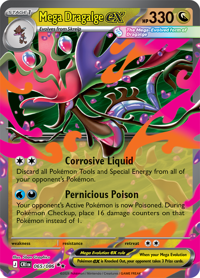 Mega Dragalge ex 065/086