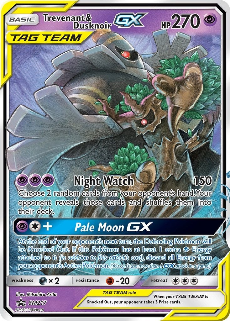 Trevenant & DusknoirTag Team GX SM217