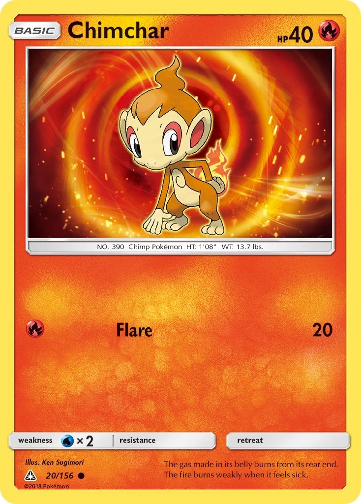 Chimchar 020/156
