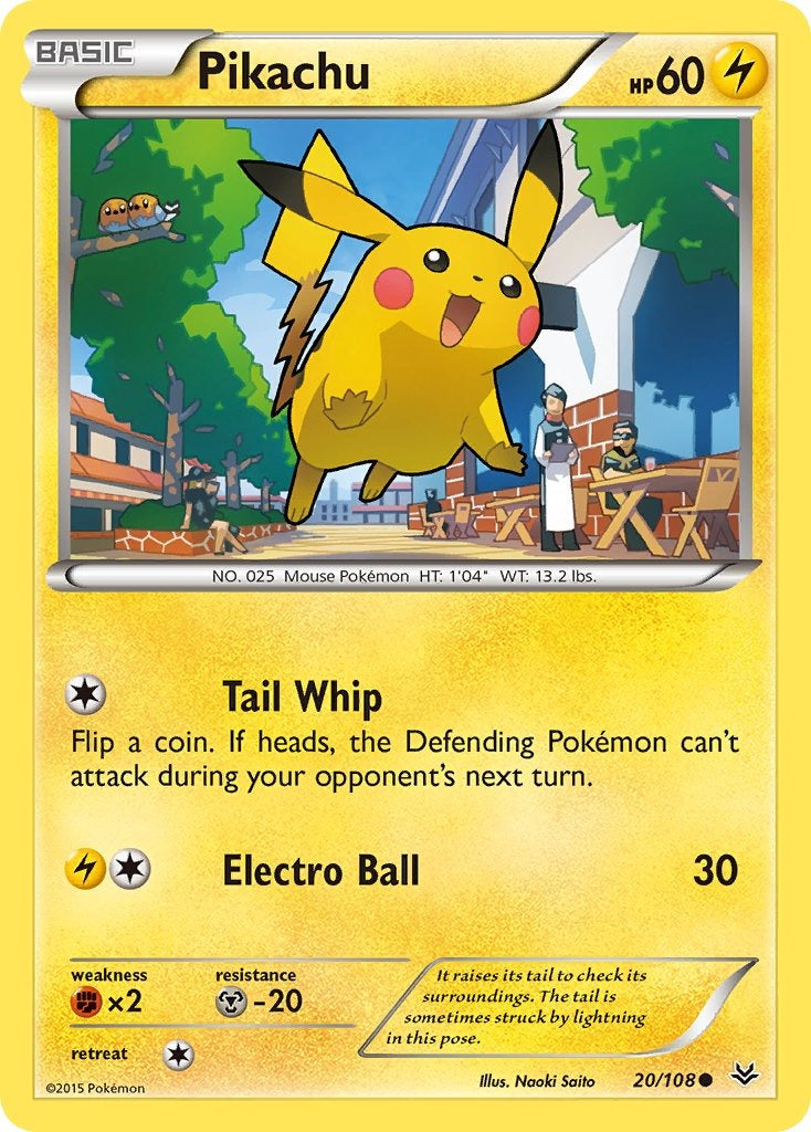 Pikachu 20/108