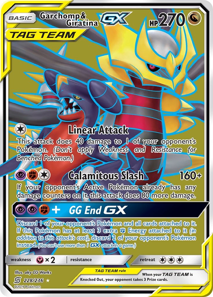 Garchomp & Giratina GX 228/236