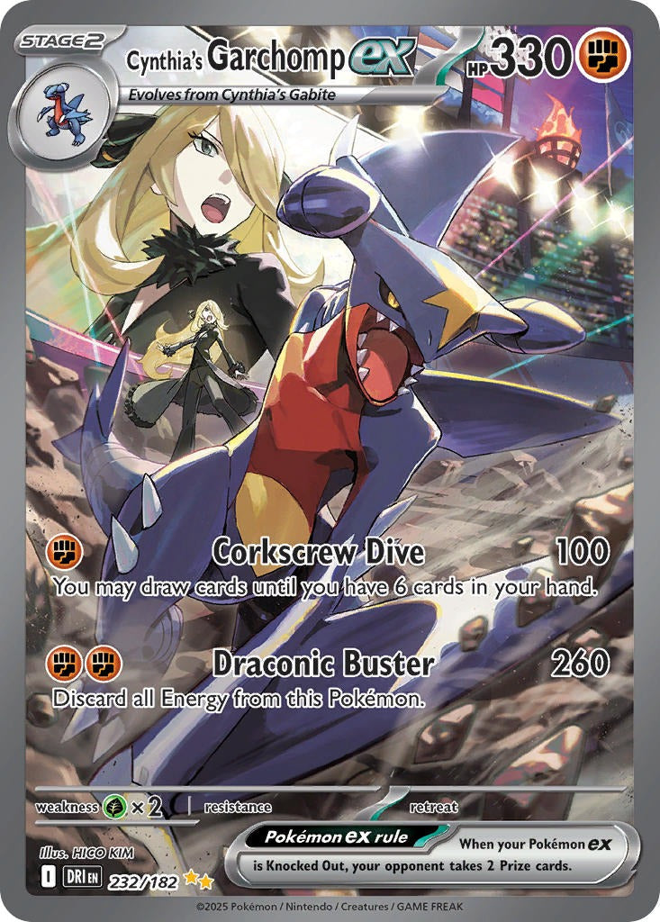 Cynthia’s Garchomp ex 232/182