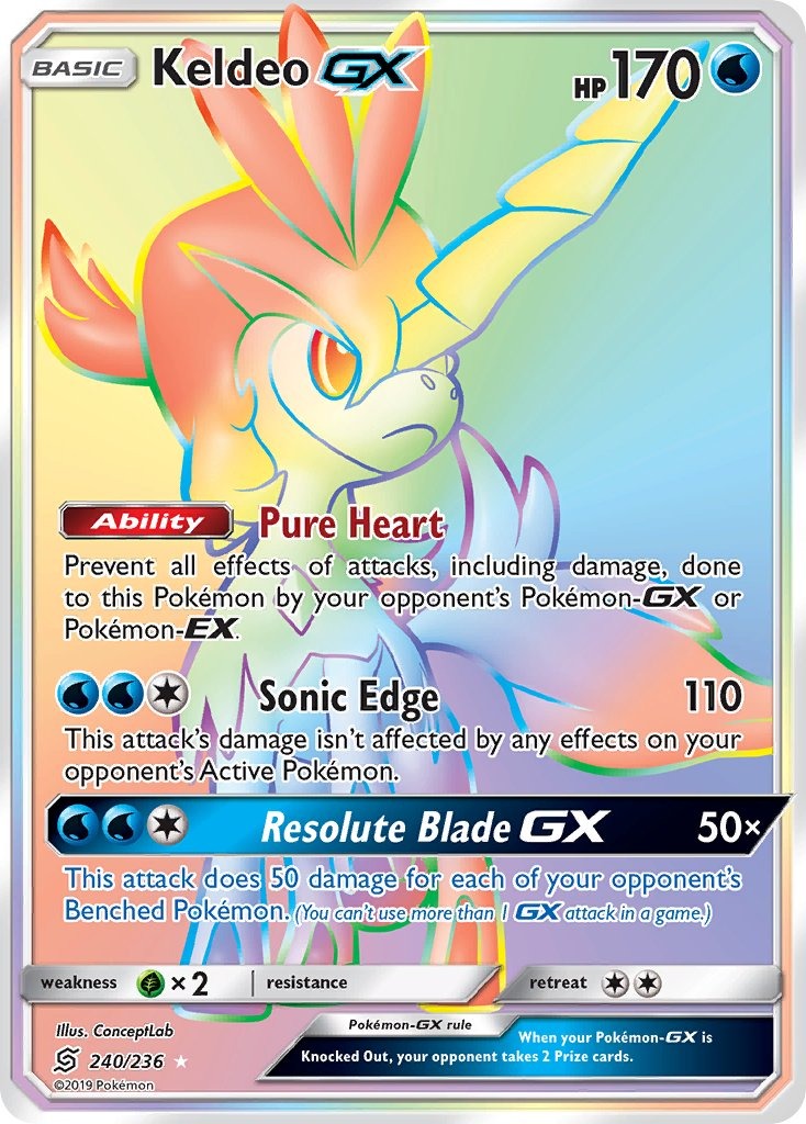 Keldeo GX 240/236