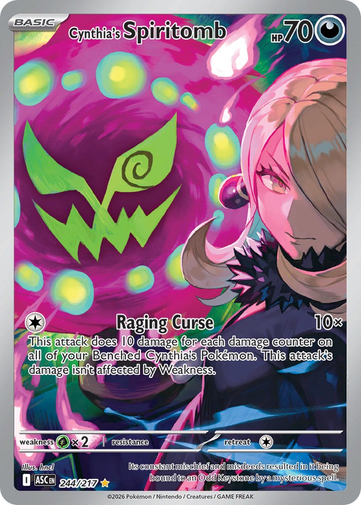 Cynthia’s Spiritomb 244/217