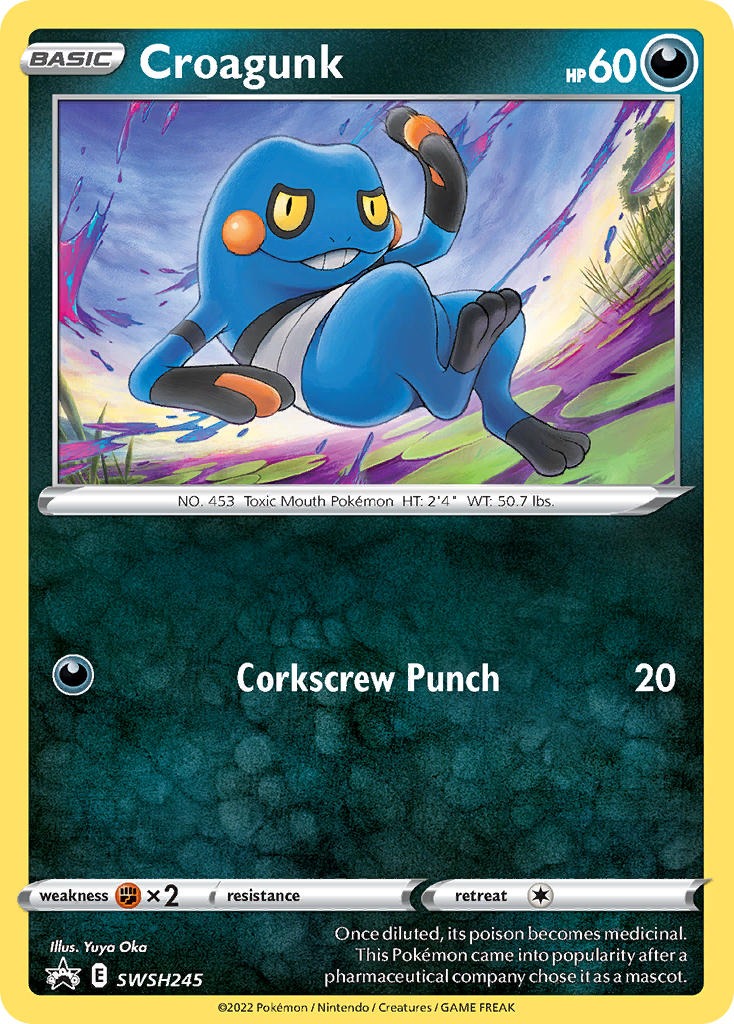 Croagunk SWSH245