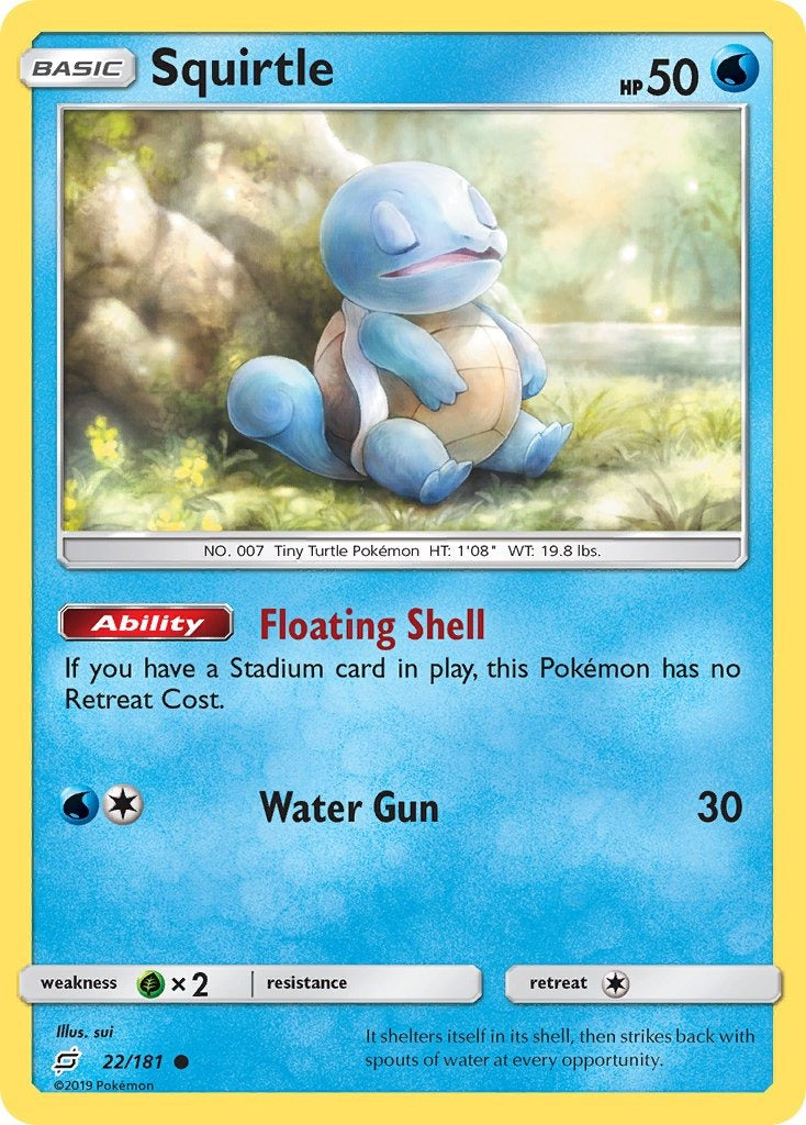 Squirtle 022/181