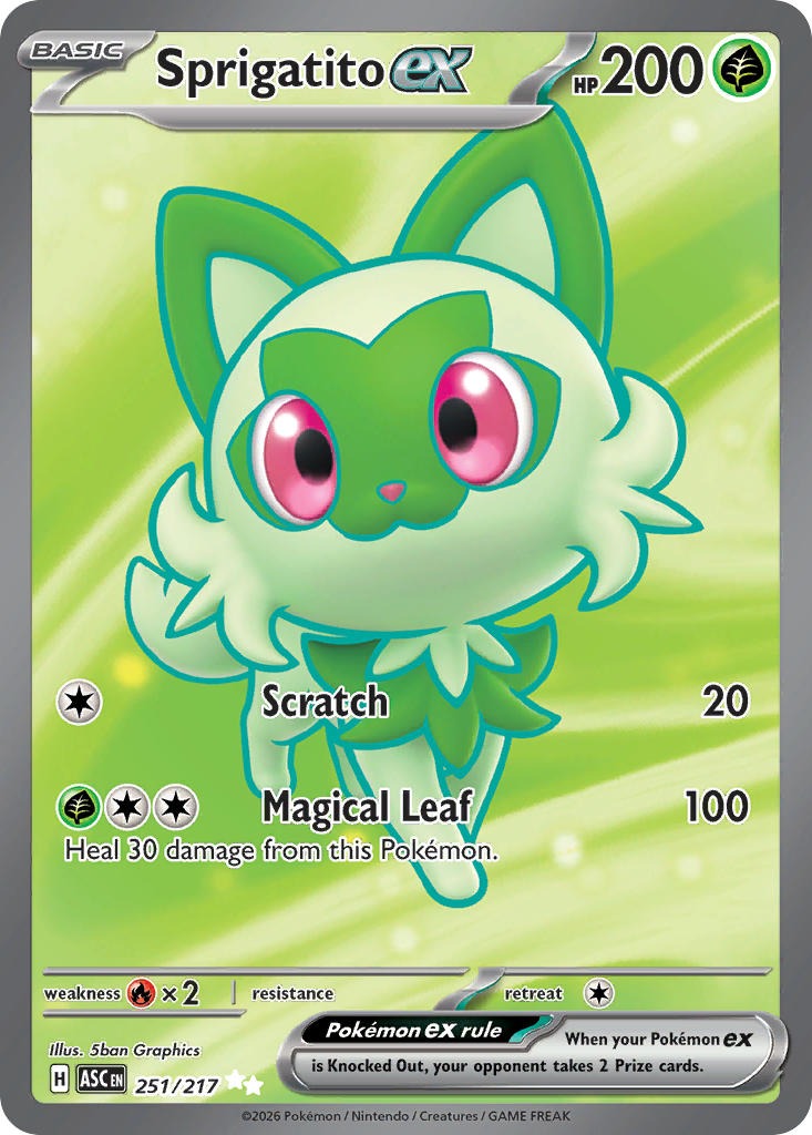 Sprigatito ex 251/217