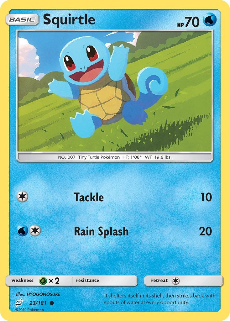 Squirtle 023/181