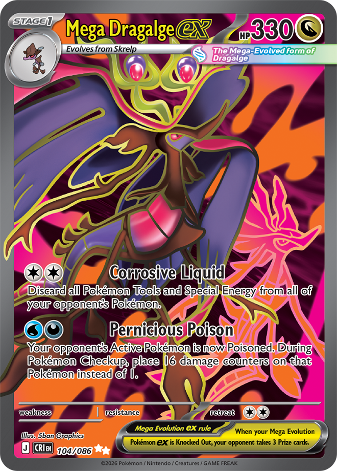 Mega Dragalge ex 104/086