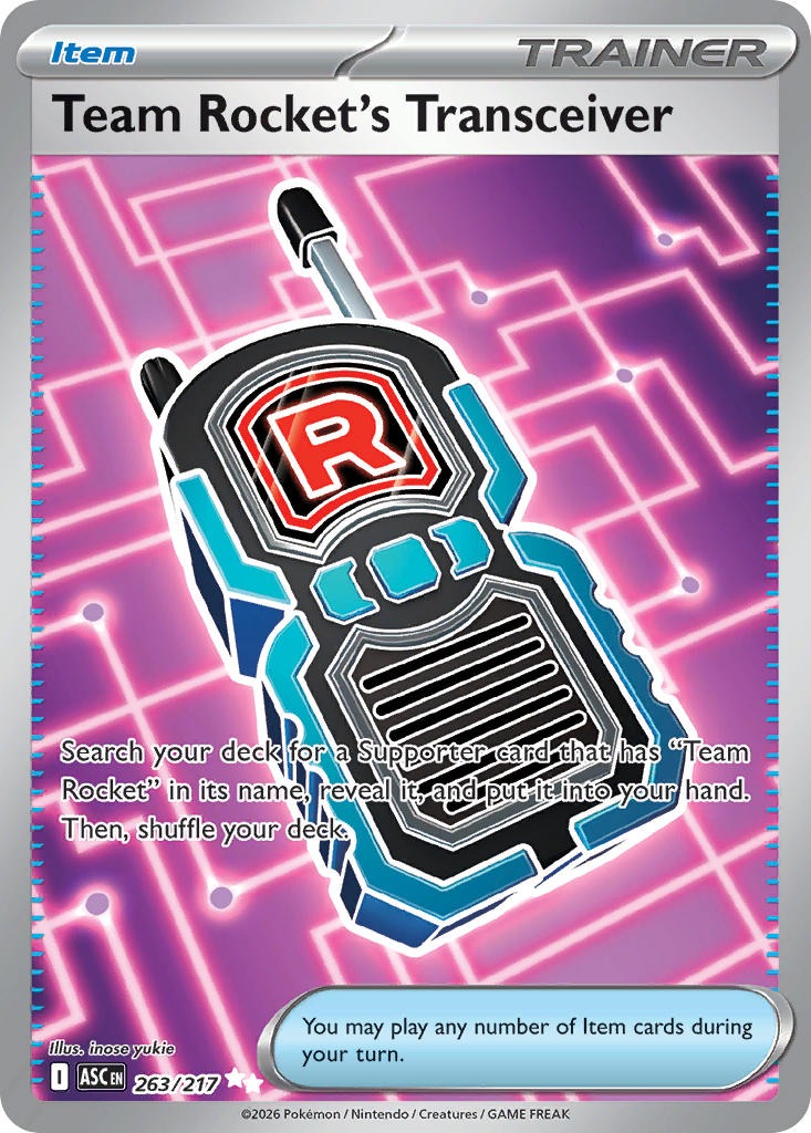 Team Rocket’s Transceiver 263/217