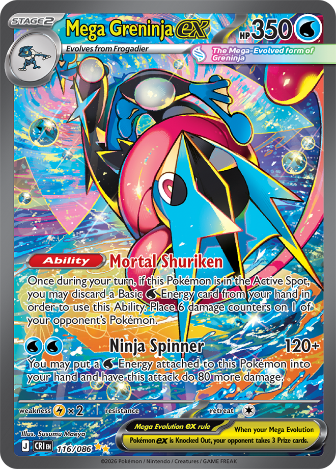 Mega Greninja ex 116/086