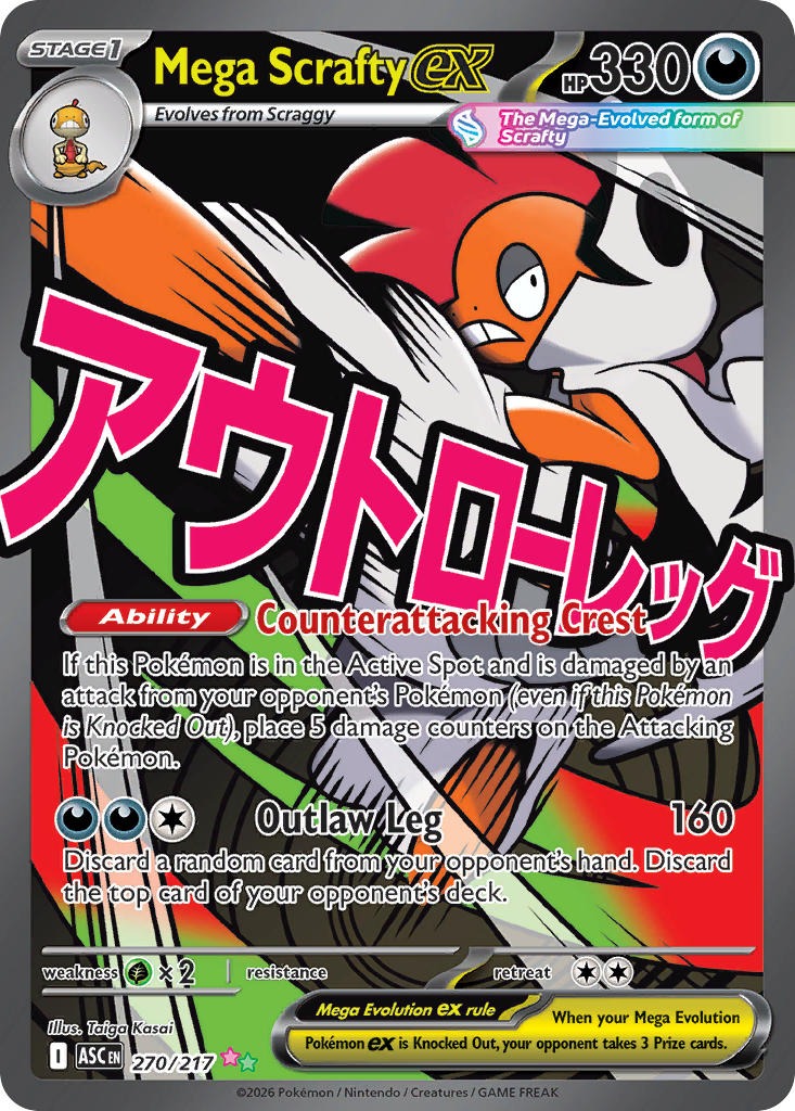 Mega Scrafty ex 270/217