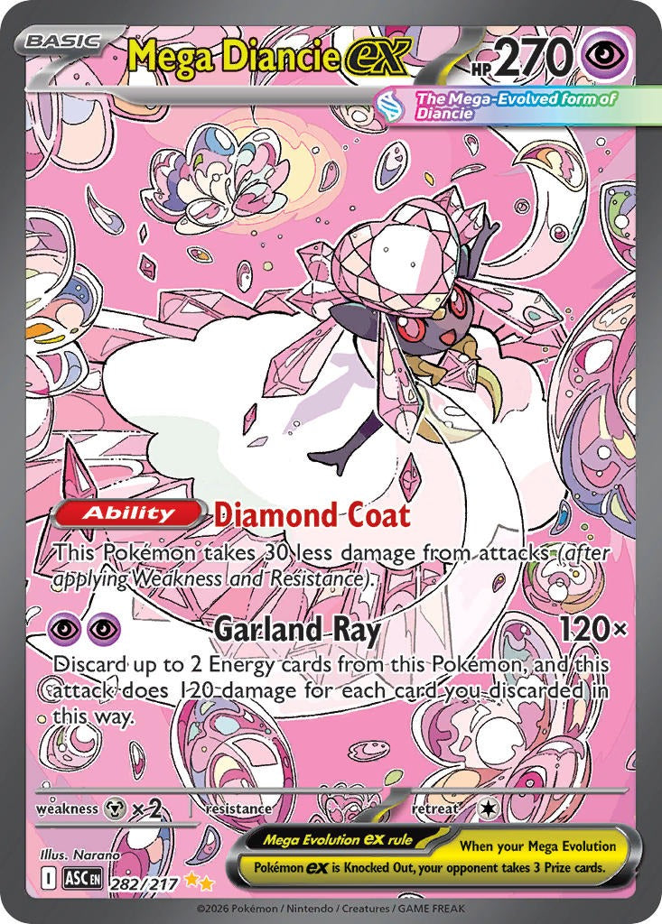 Mega Diancie ex 282/217