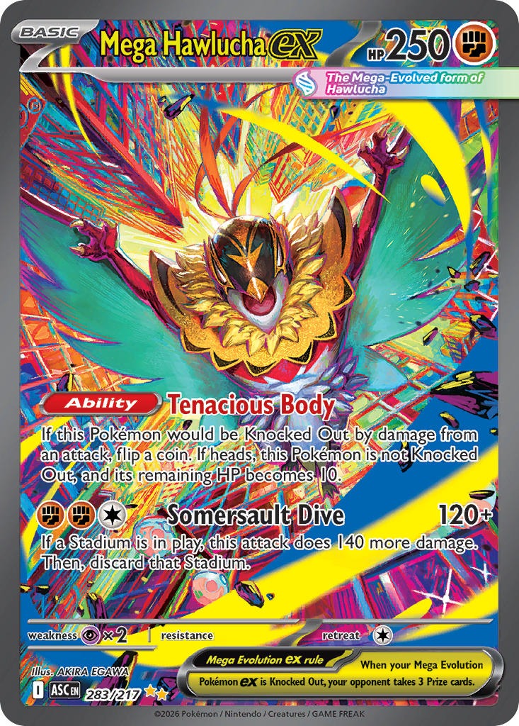 Mega Hawlucha ex 283/217